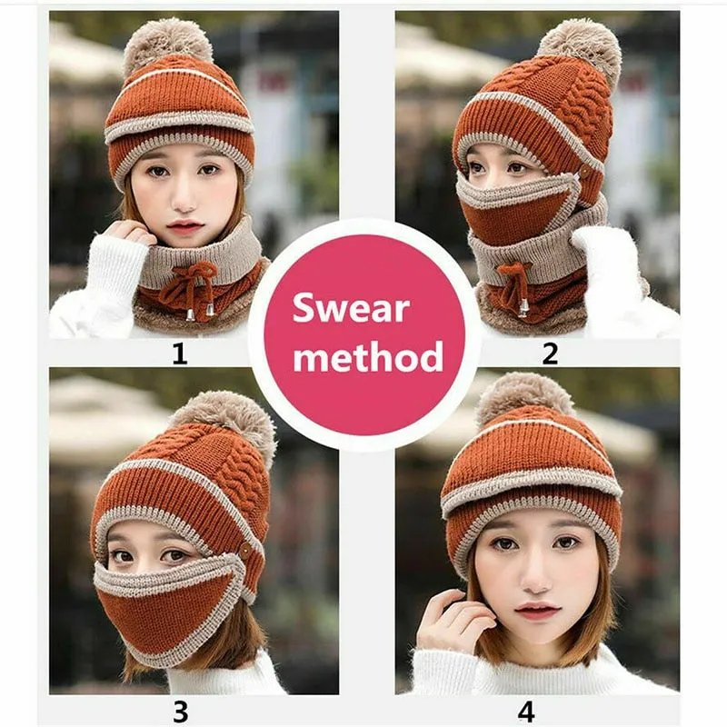 3 in 1 Winter Set (Mask,Hat,Scarf)