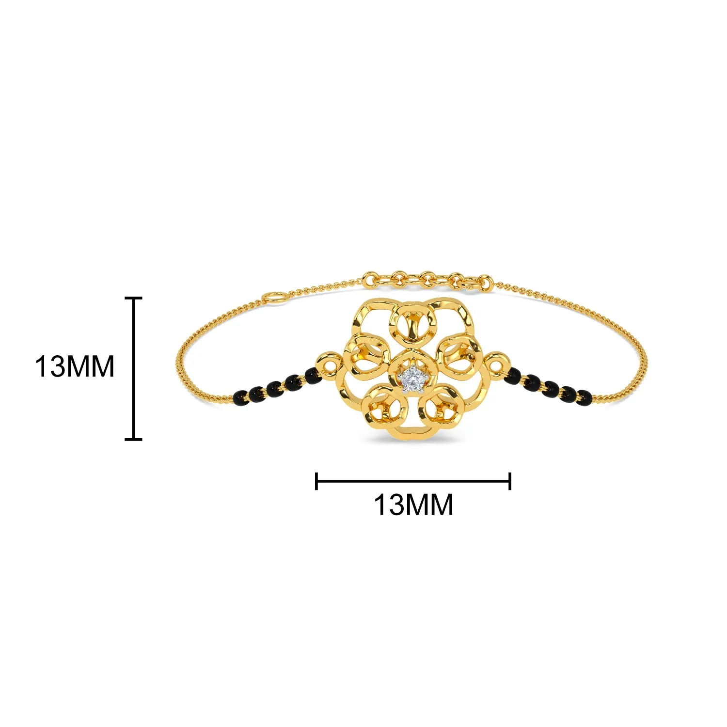 Abra Mangalsutra Bracelet