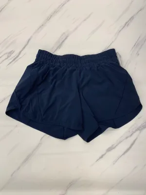 Athletic Shorts By Lululemon In Blue, Size: 10