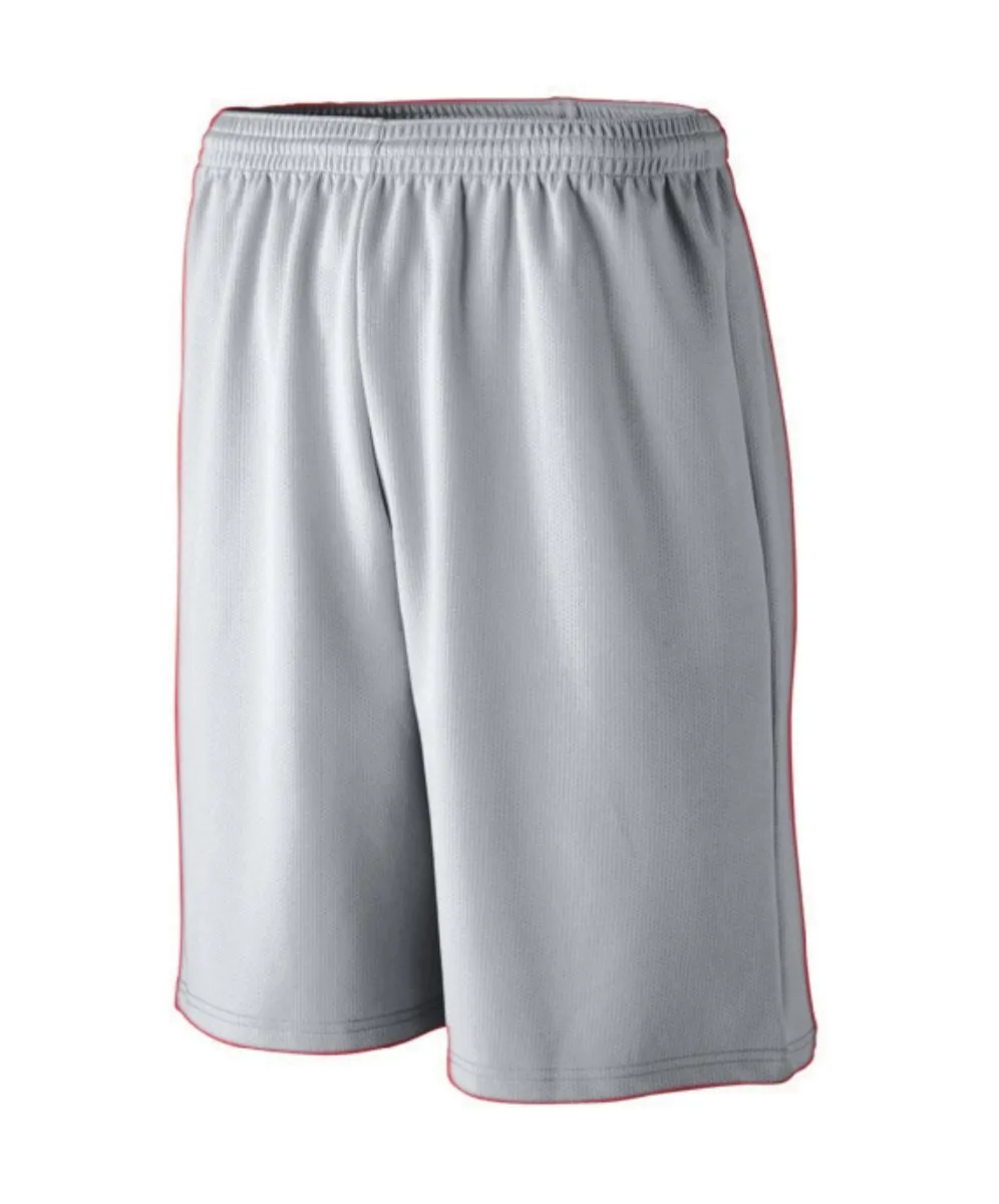 Augusta Men's Longer Length Wicking Mesh Athletic Shorts