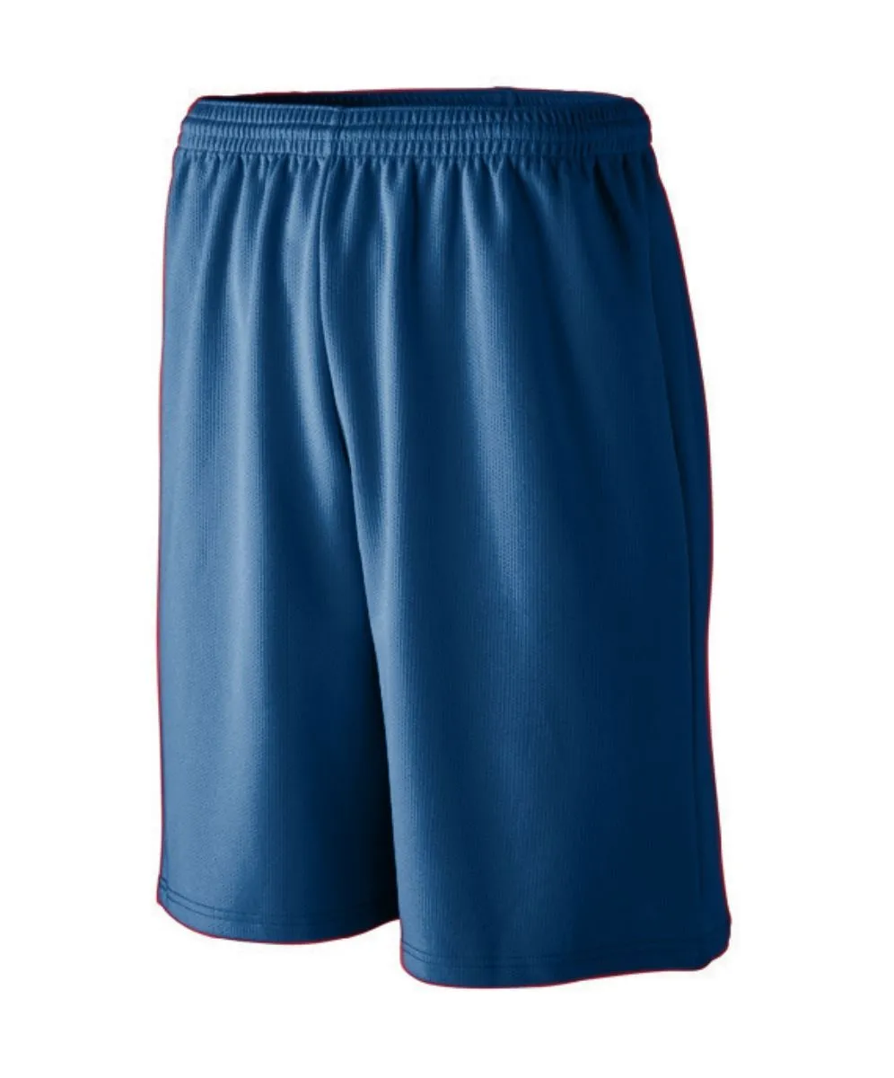 Augusta Men's Longer Length Wicking Mesh Athletic Shorts