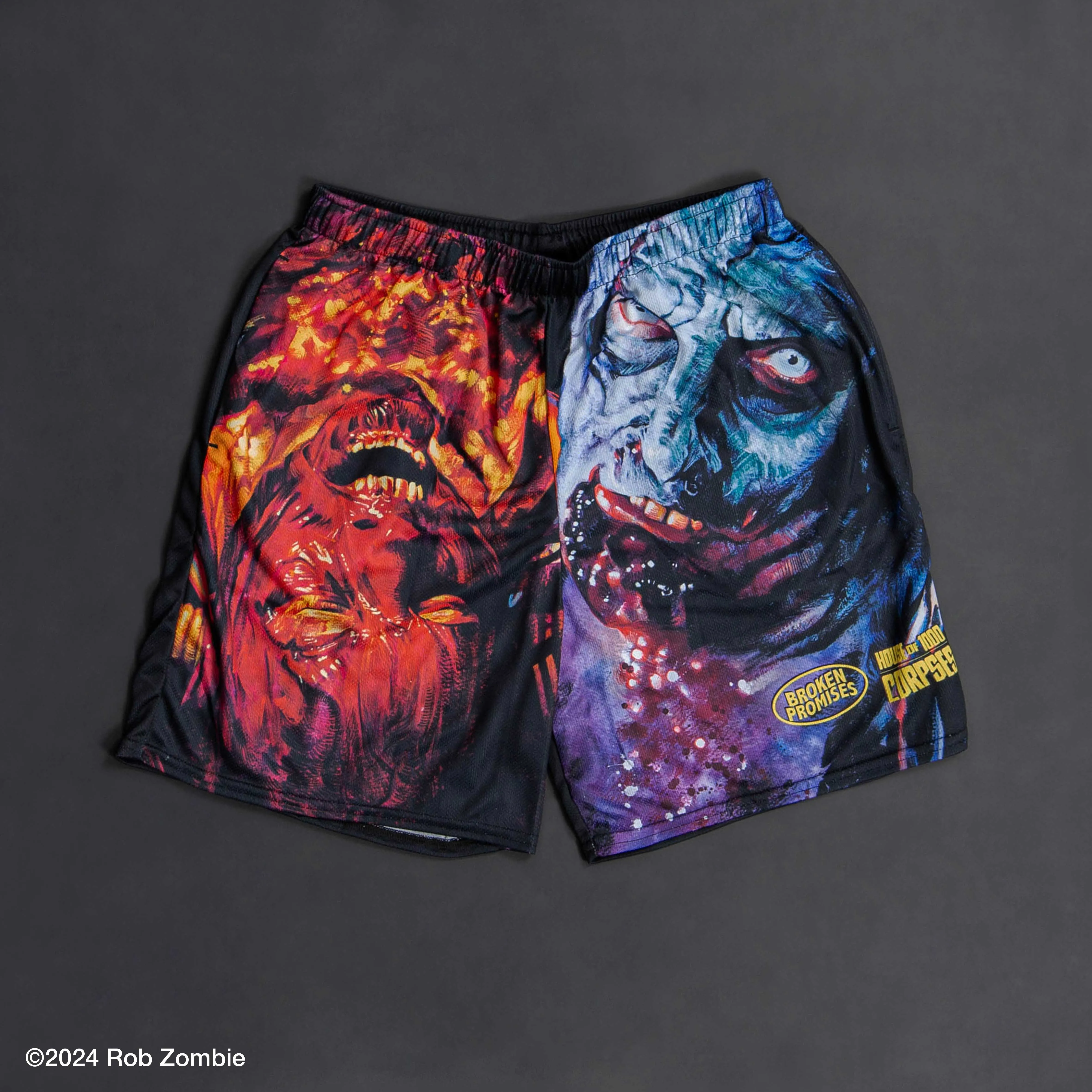 BP x HOTC Hell's Gaze Mesh Shorts