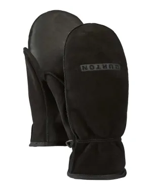 Burton Men's Work Horse Leather Mittens True Black 2025