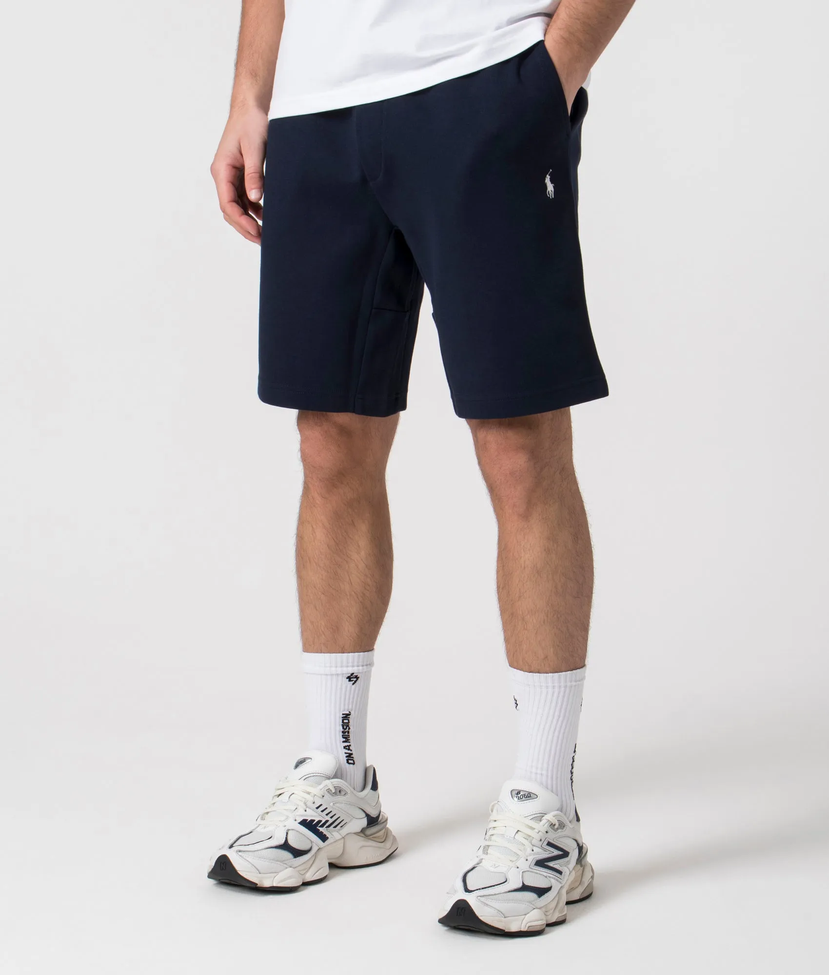 Double Knit Athletic Sweat Shorts