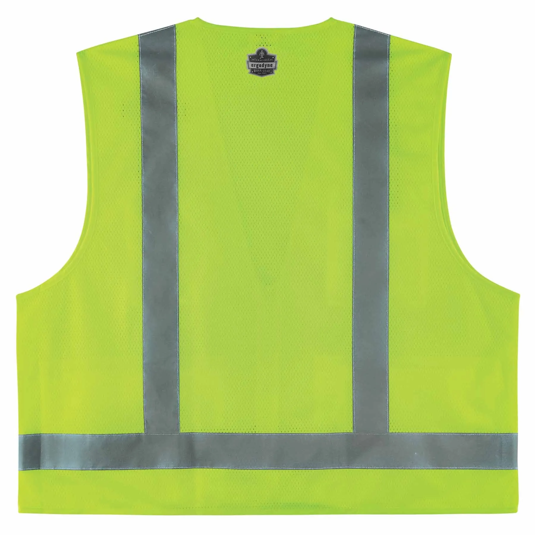 Ergodyne 24506 8249Z-S 2XL Lime Class 2 Economy Surveyors Vest - Single Size