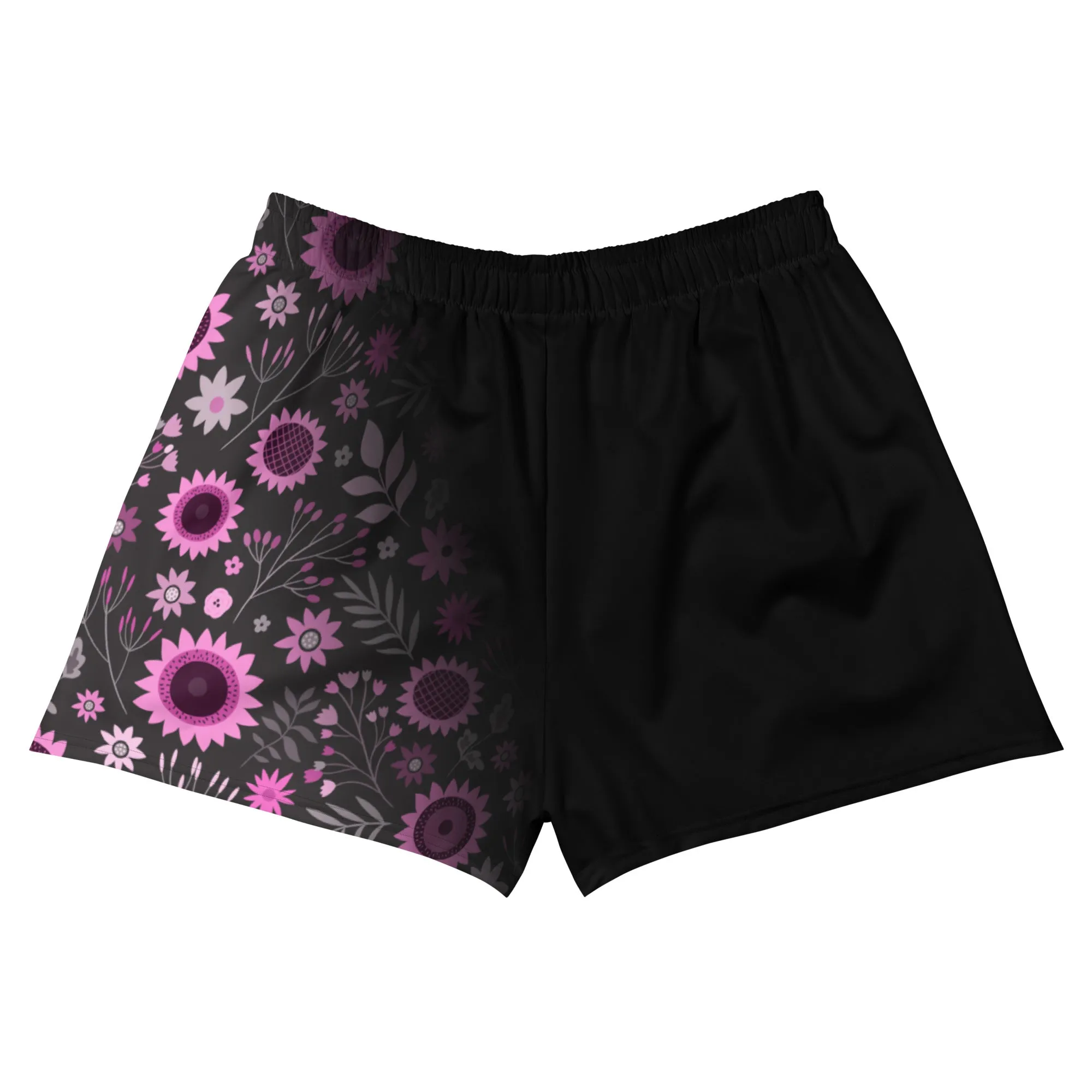 Flowerpuff Women’s Recycled Athletic Shorts