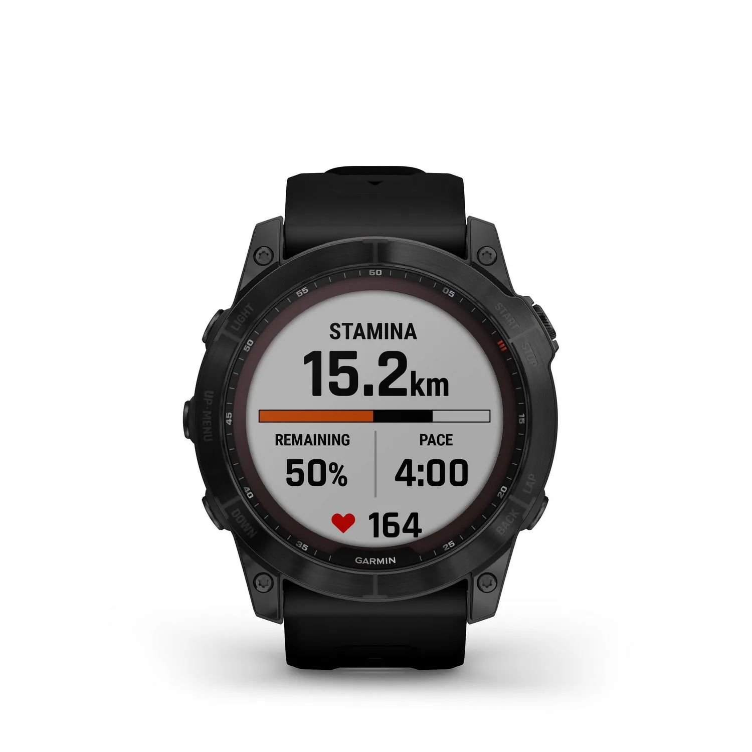 Garmin Fenix 7X Sapphire Solar Black DLC Titanium with Black Band