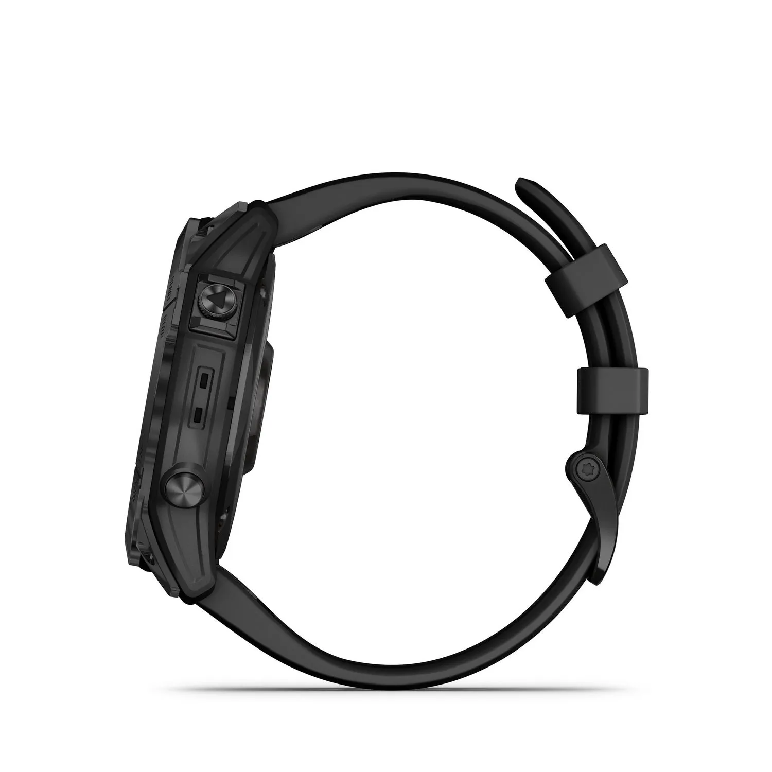 Garmin Fenix 7X Sapphire Solar Black DLC Titanium with Black Band