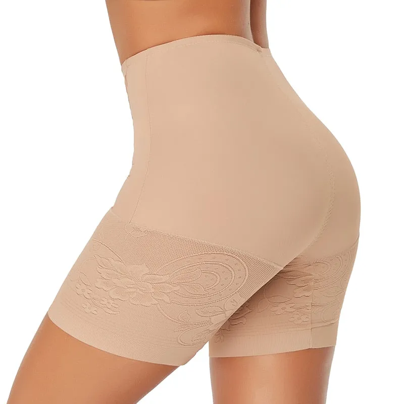 High Waist Body Shaper Butt Lifter Panties Firm Control Shapewear Boyshorts Waist Trainer Corset Underwear