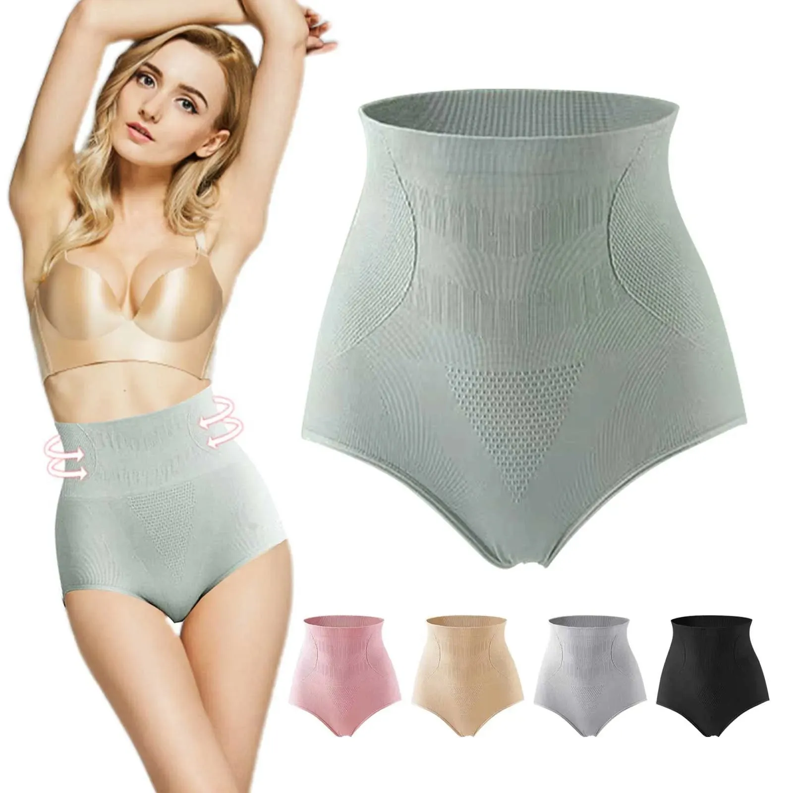 High-Waist Graphene Body Shaper Briefs