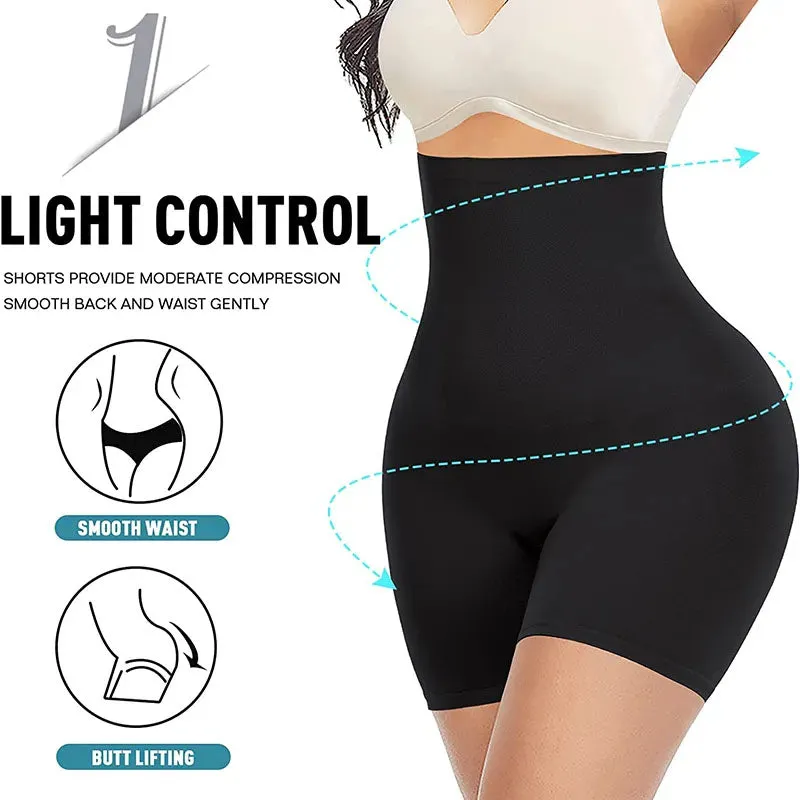 High Waist Seamless Body Shaper Shorts