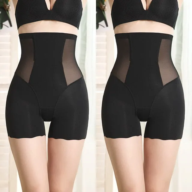 High Waist Shaper Shorts Breathable Body Shaper Tummy Shapewear Underwear Panty Body Shapers