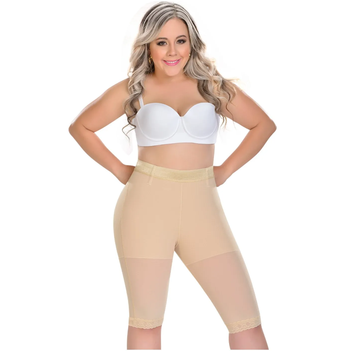 High-Waisted Tummy Control Compression Shapewear Shorts MYD 0323