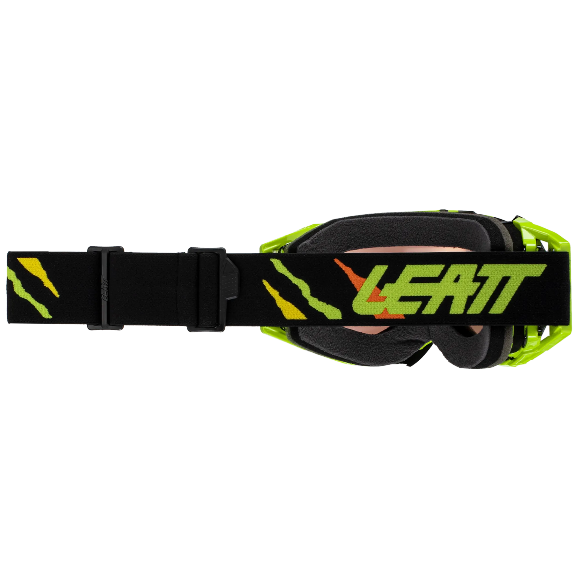 Leatt Velocity 5.5 Acid Tiger Goggles - Iriz Red Lens (Yellow)