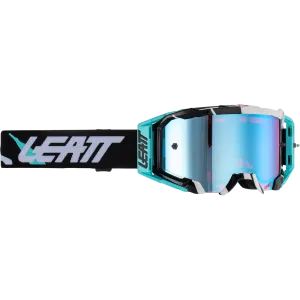 Leatt Velocity 5.5 Acid Tiger Goggles - Iriz UltraContrast 26% Lens (Blue)