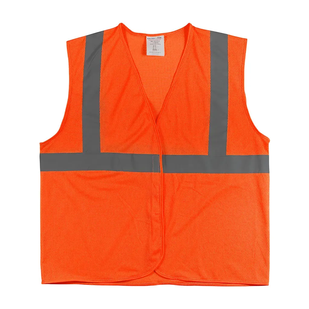 PIP 302-MVGOR-5X ANSI Type R Class 2 Value Mesh Vest