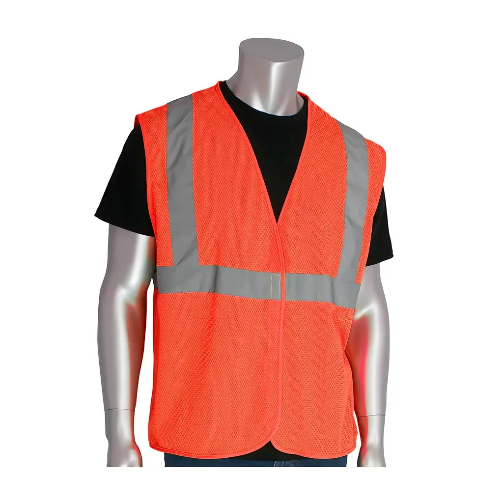 PIP 302-MVGOR-L ANSI Type R Class 2 Value Mesh Vest