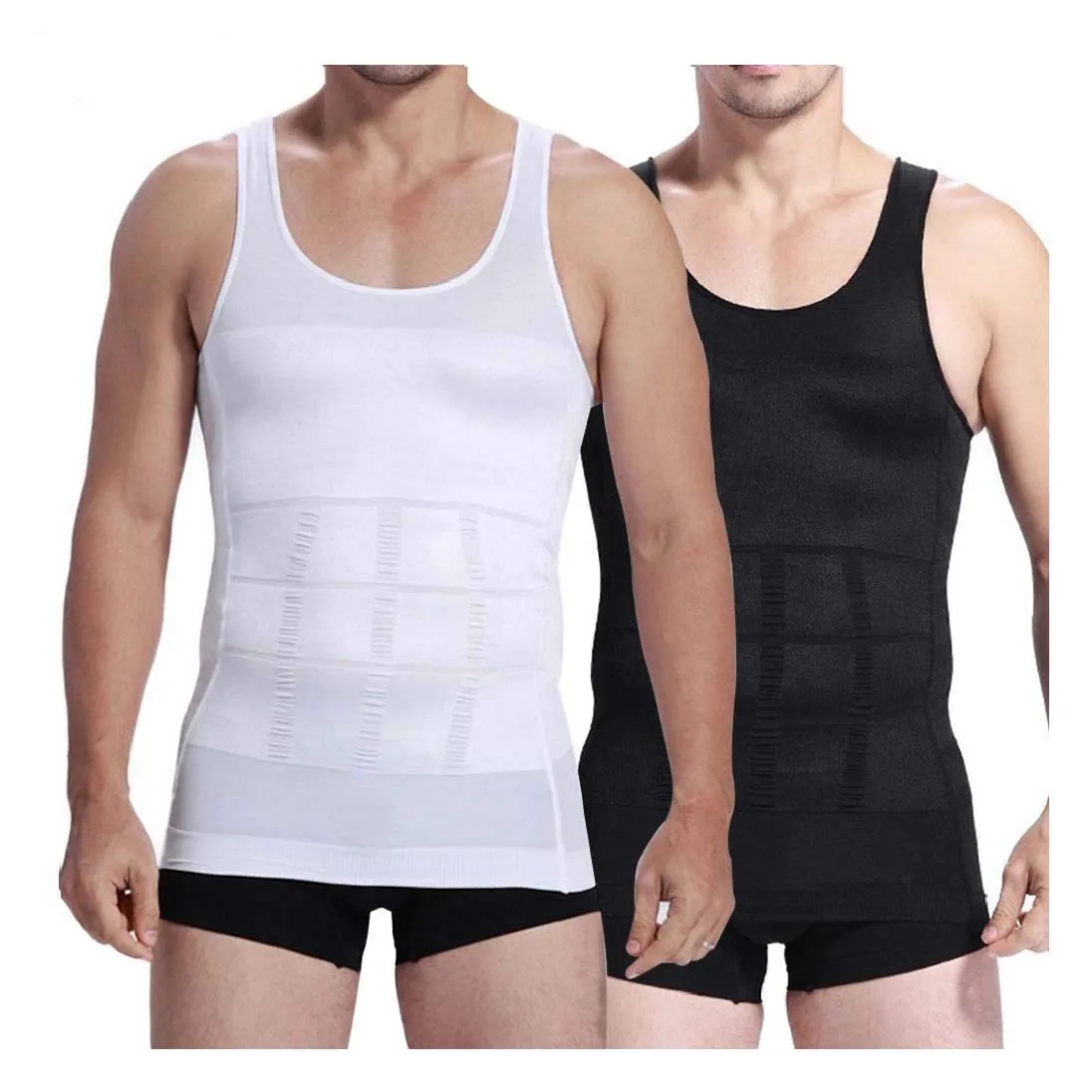 Slim N Lift Body Shaper Slimming T-Shirt Vest for Men Undershirt Slimwear