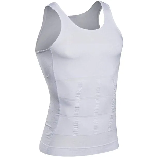 Slim N Lift Body Shaper Slimming T-Shirt Vest for Men Undershirt Slimwear