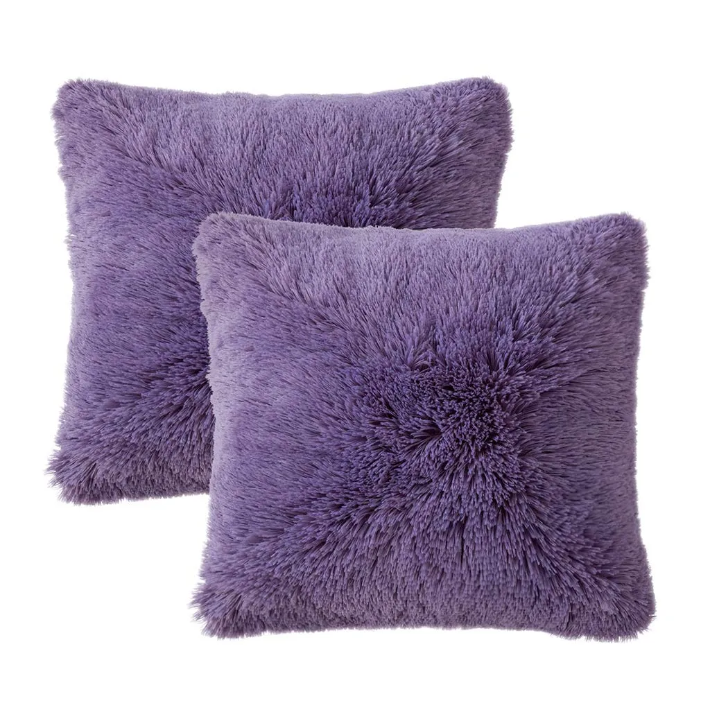 Softy Purple Pillows