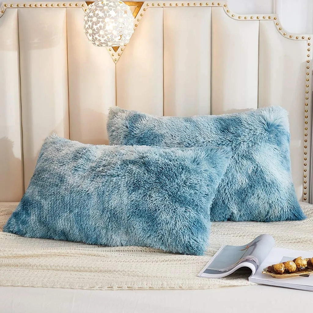 Softy Teal Pillows