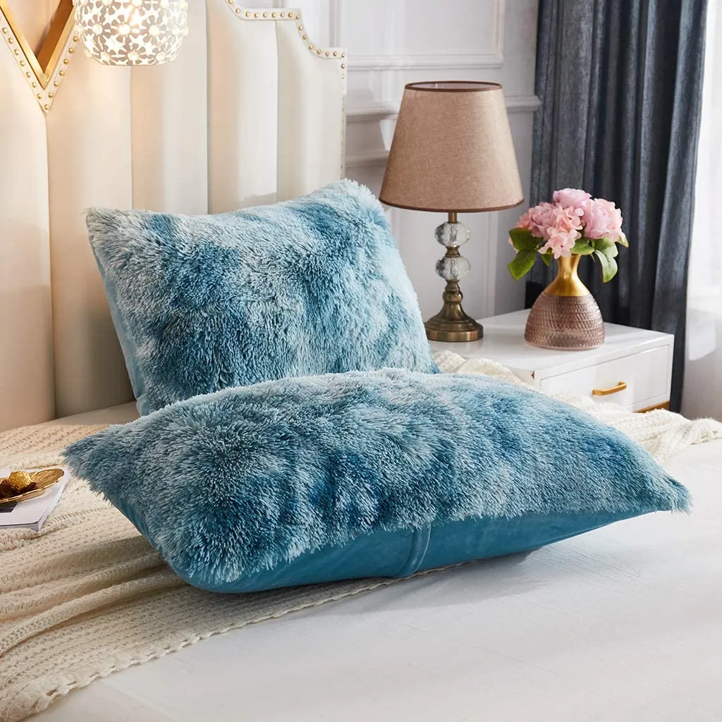 Softy Teal Pillows