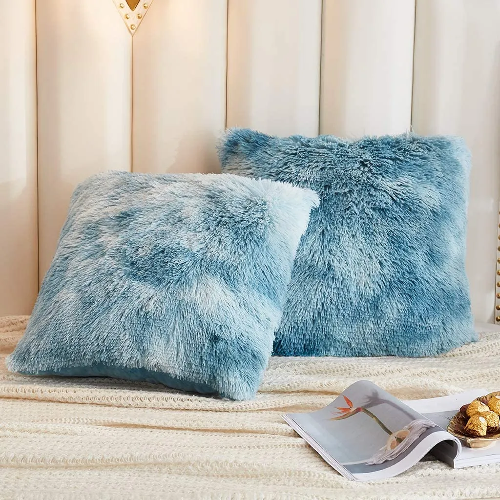 Softy Teal Pillows