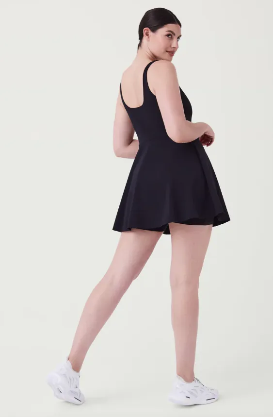 SPANX Booty Boost Square Neck Dress