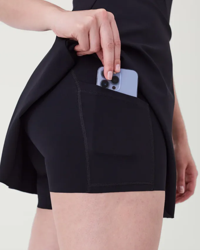 SPANX Booty Boost Square Neck Dress