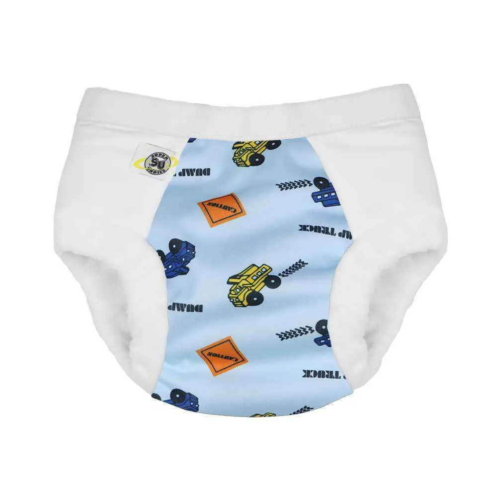 Super Undies | Hero Undies Shell - Trucks (Size 0 - (20-25 lbs.)