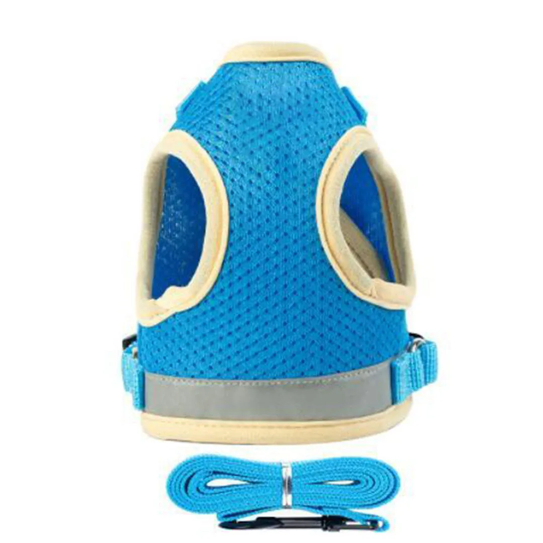 The Reflective Step-In Pet Harness and Leash Set