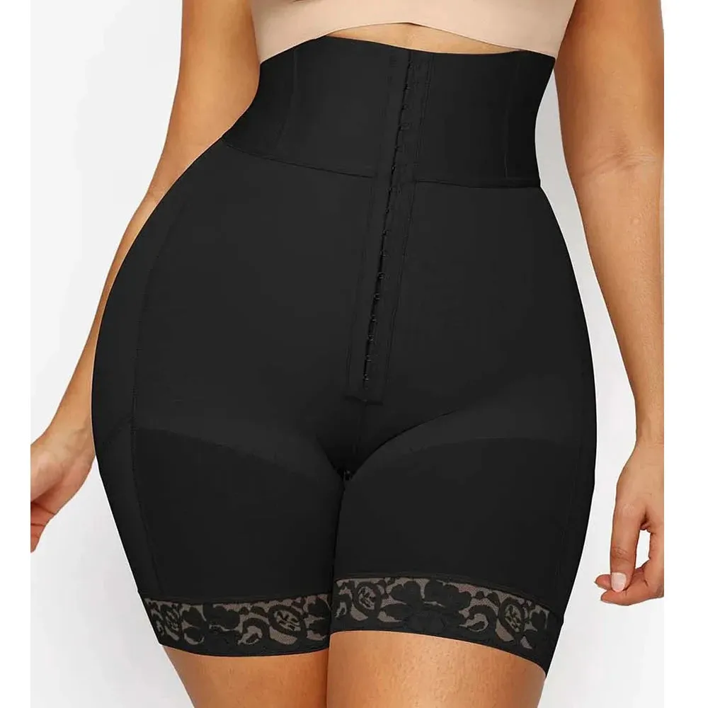 Trendy High Waist Shaping Shorts