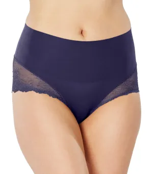 Undie-tectable® Lace Hi-Hipster Panty Midnight Navy