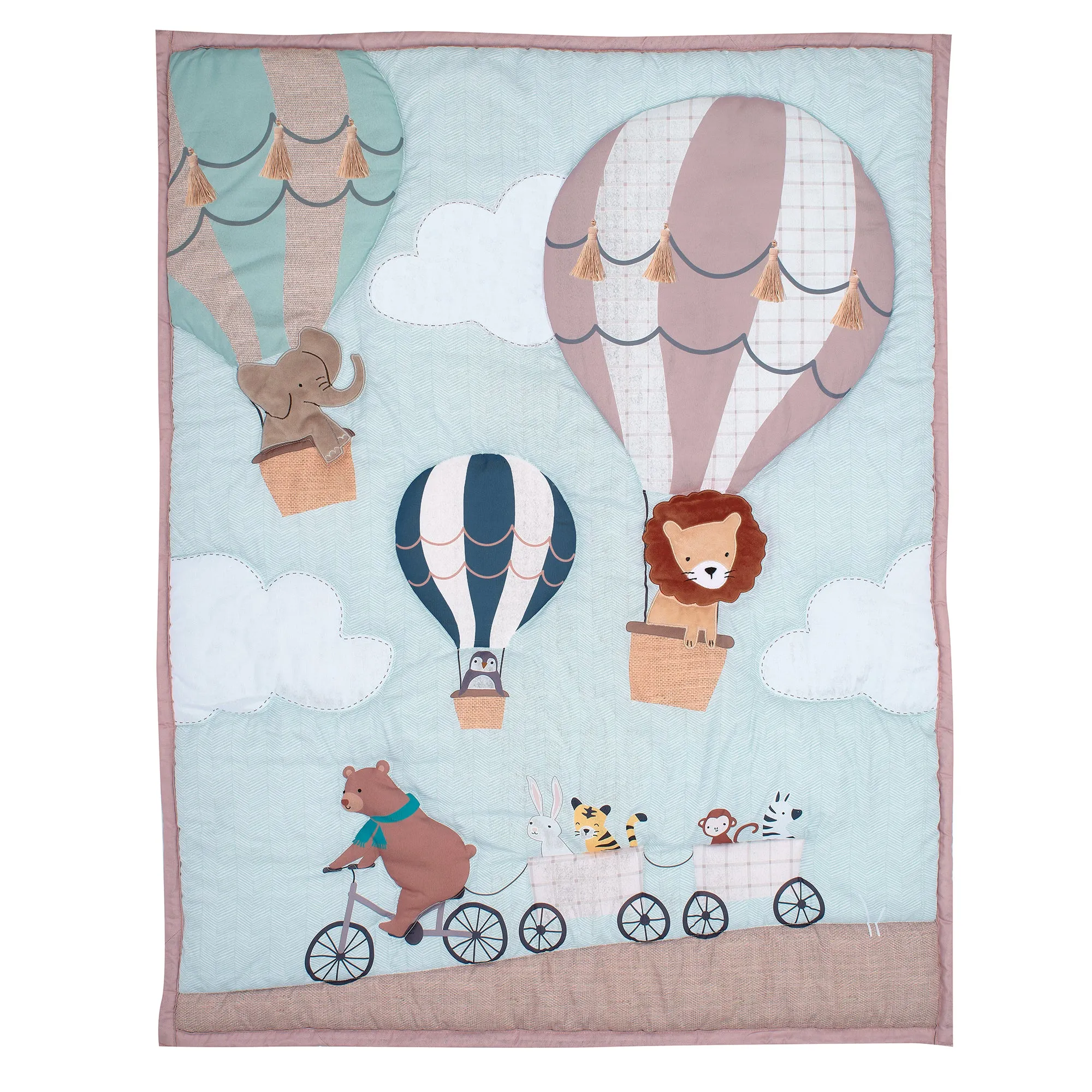 Up Up & Away 5-Piece Crib Bedding Set