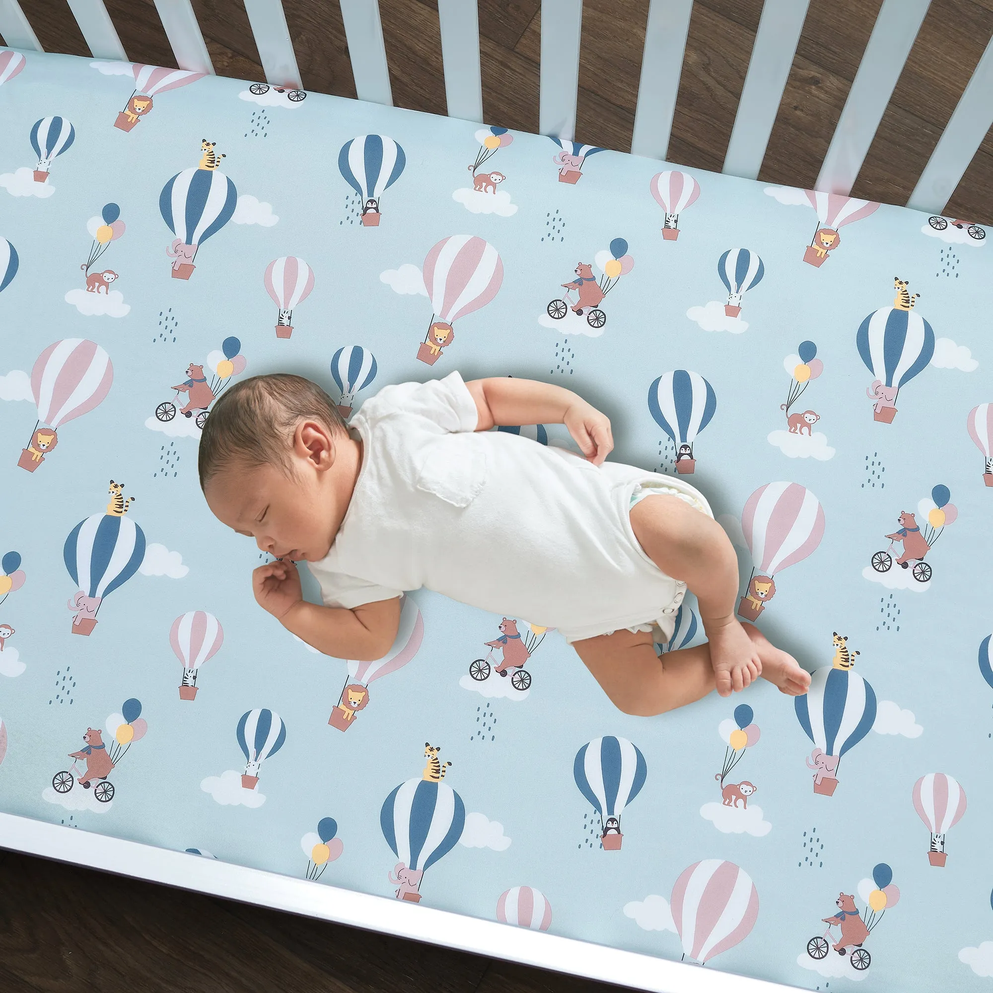 Up Up & Away 5-Piece Crib Bedding Set