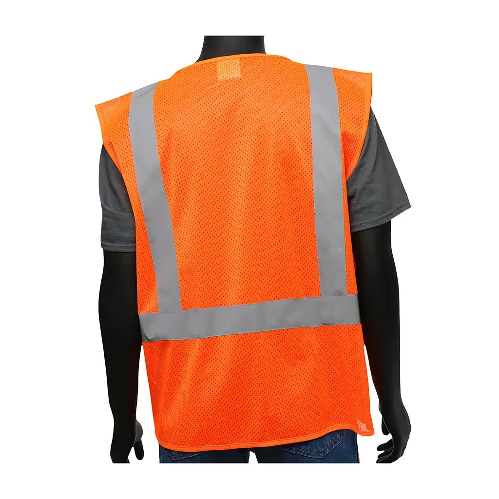 West Chester 47210/2XL ANSI Type R Class 2 Three Pocket Mesh Vest