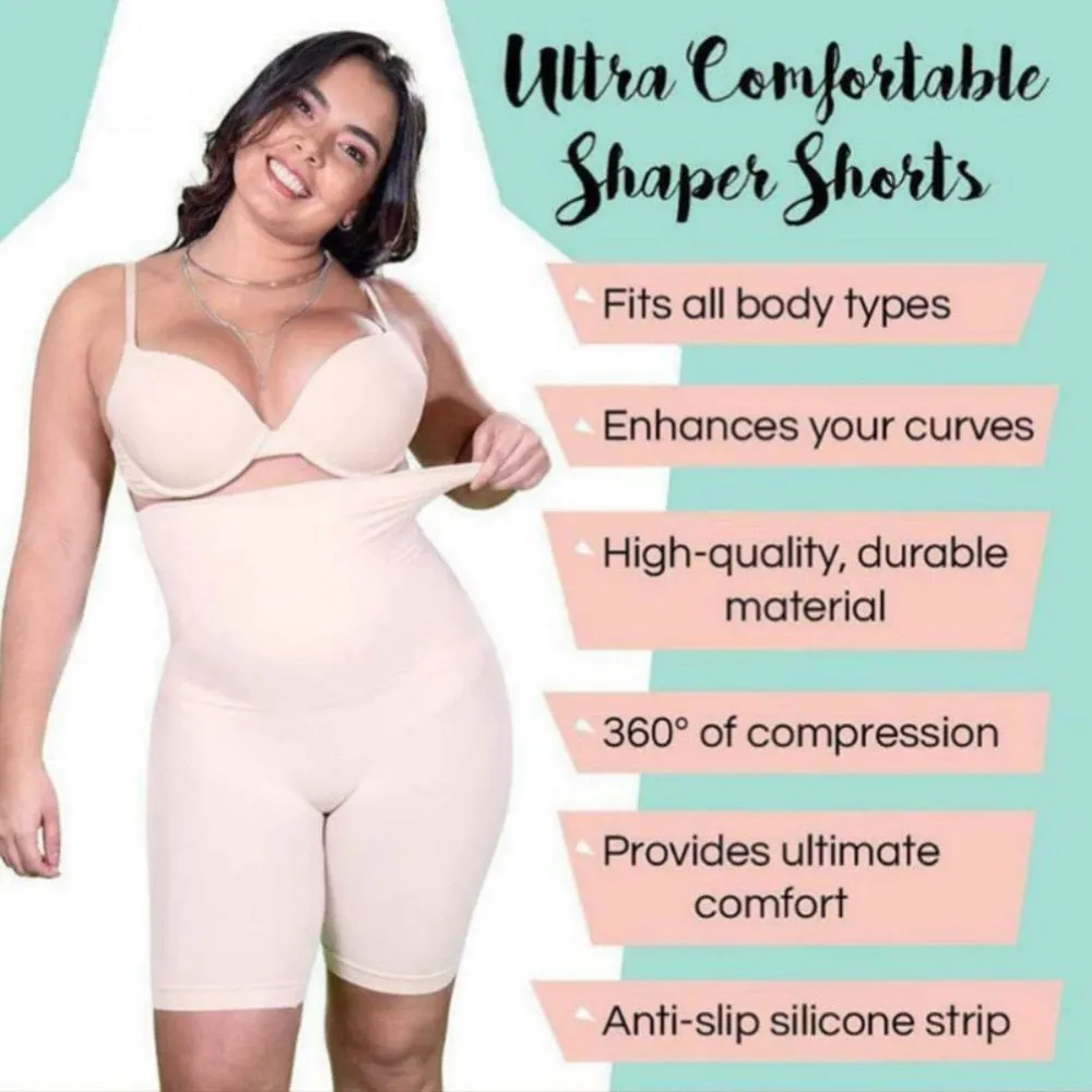 Women's Body Shaper Shapermint Empetua All Every Day High-Waisted Shorts Pants Women Effective Control Panty