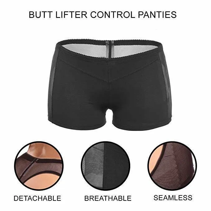 Womens Butt Lifter Panties Tummy Control Seamless Enhancer Body Shaper ,Briefs Underwear Booty Body Shaper Top